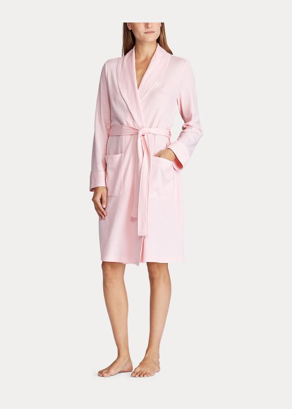 Women's Ralph Lauren Herringbone Cotton-Blend Robe | 650342MUQ